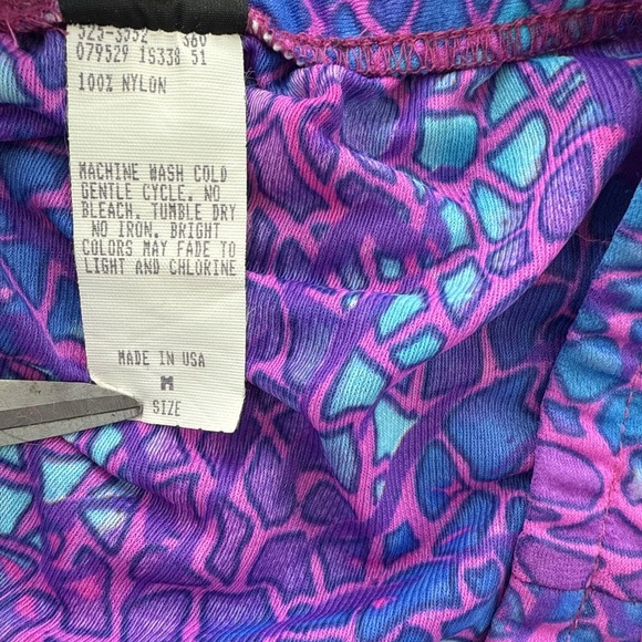 Vintage Jantzen Swimsuit Coverup Skirt Women's Medium‎ Colorful 80s 90s USA Made - Picture 3 of 8